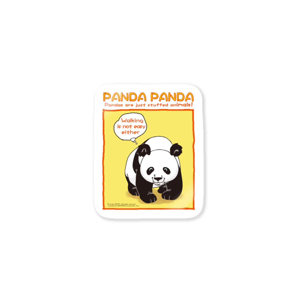 arffykenのPANDA PANDA ステッカー