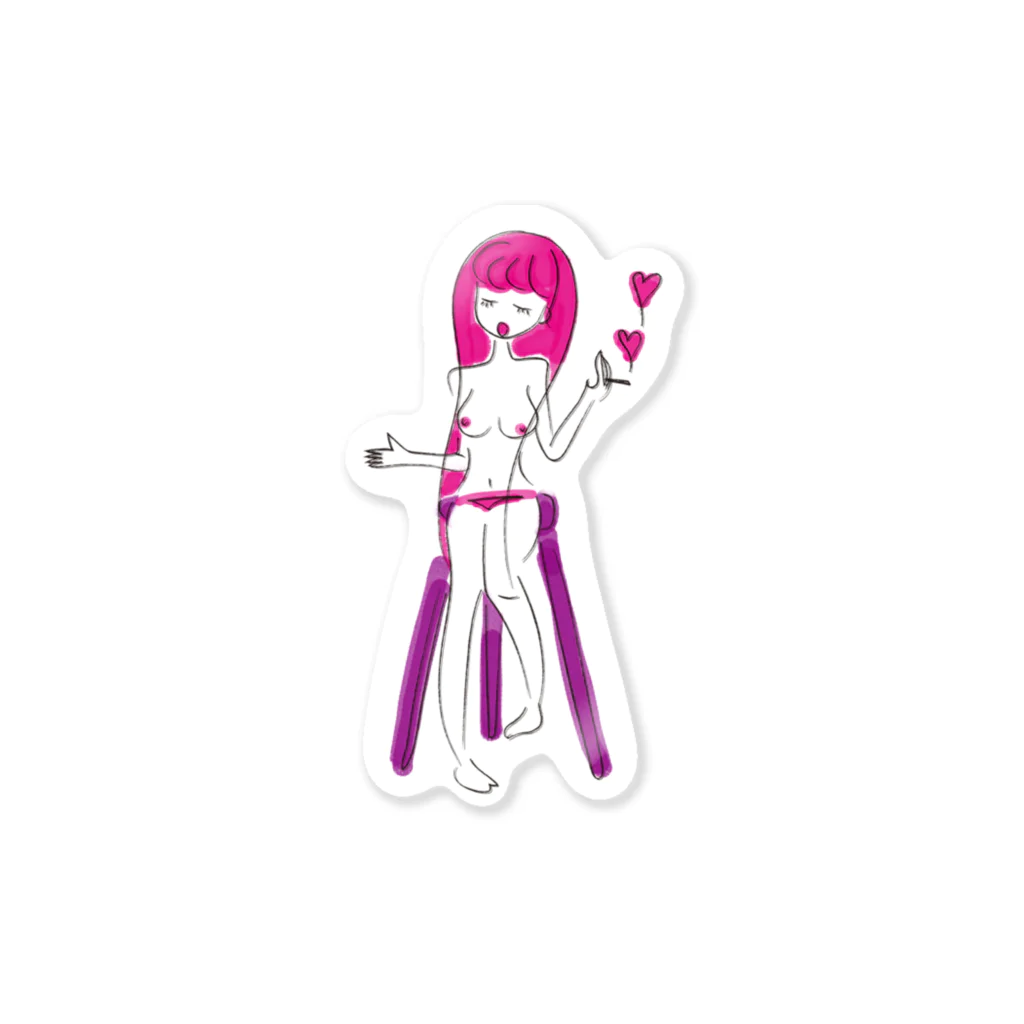 tuccuのgirl 01 Sticker