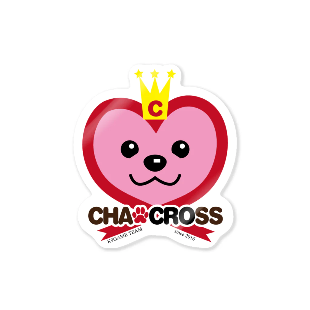 イチゴキカクのCHA-CROSSステッカー 스티커