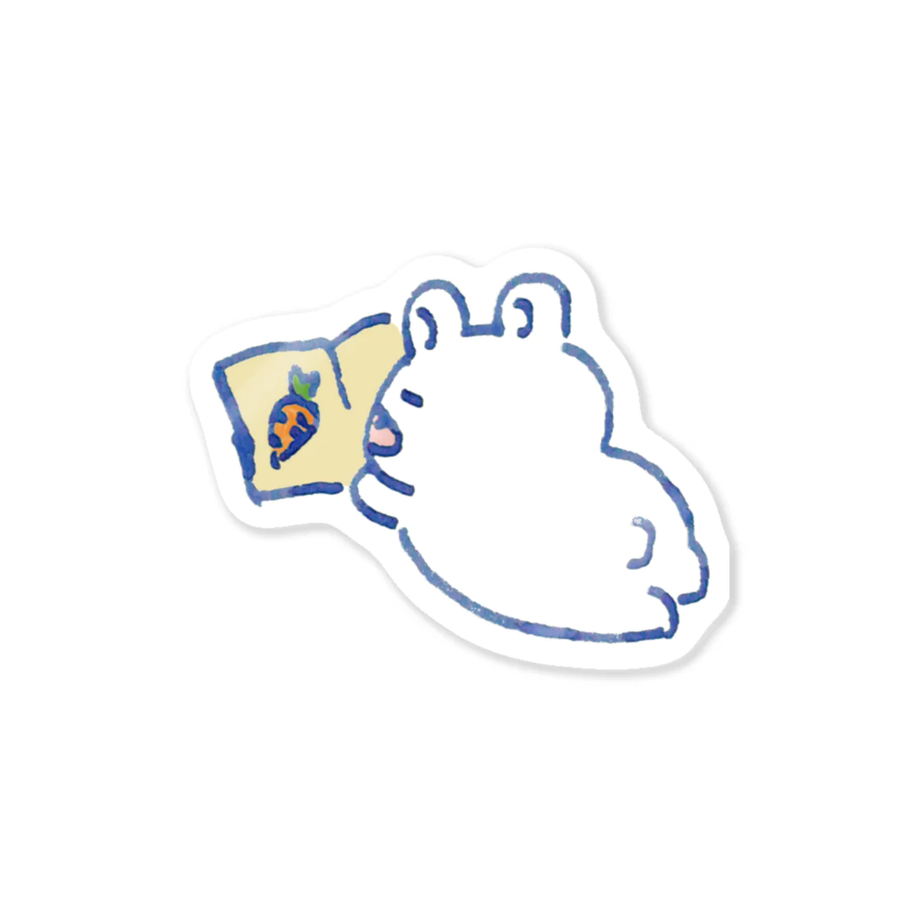 まっくすらぶりーうさのまっくすらぶりーにんじん写真集 Sticker