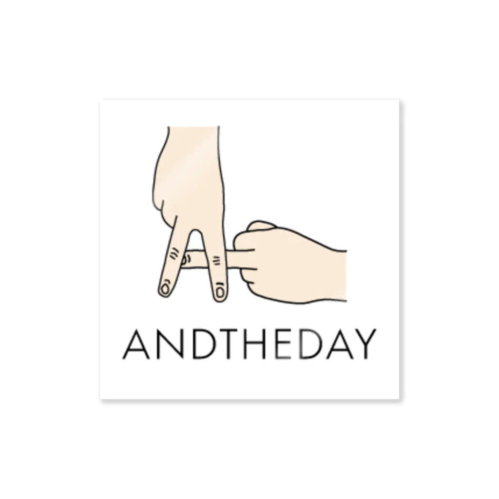 ANDTHEDAYのステッカー Sticker