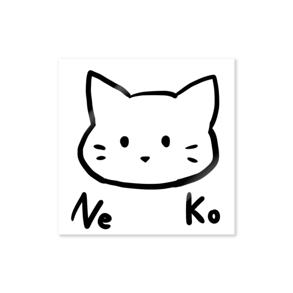 TaroちんのNeKo(猫) ステッカー