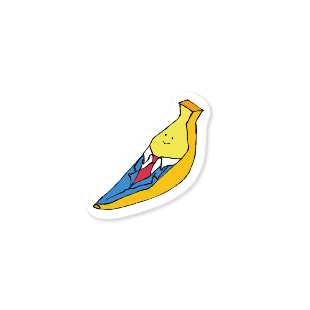 conimaruのバナスーツ にこにこ Sticker