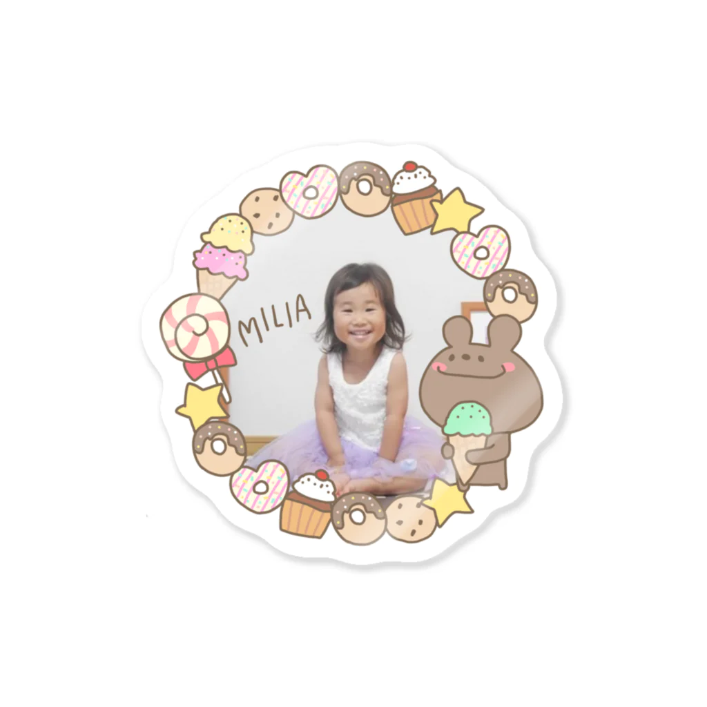 shili920のmilia Sticker