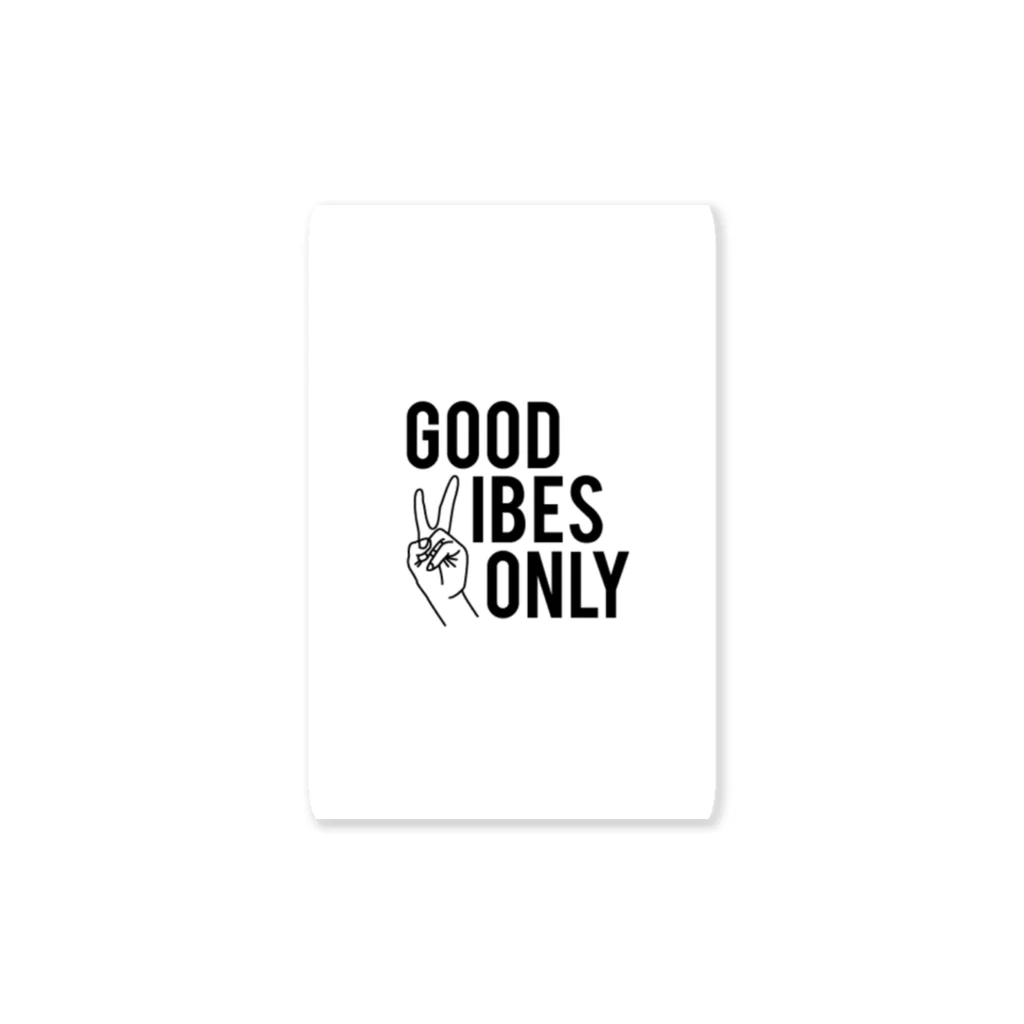 lilylilyのgood vibes only Sticker