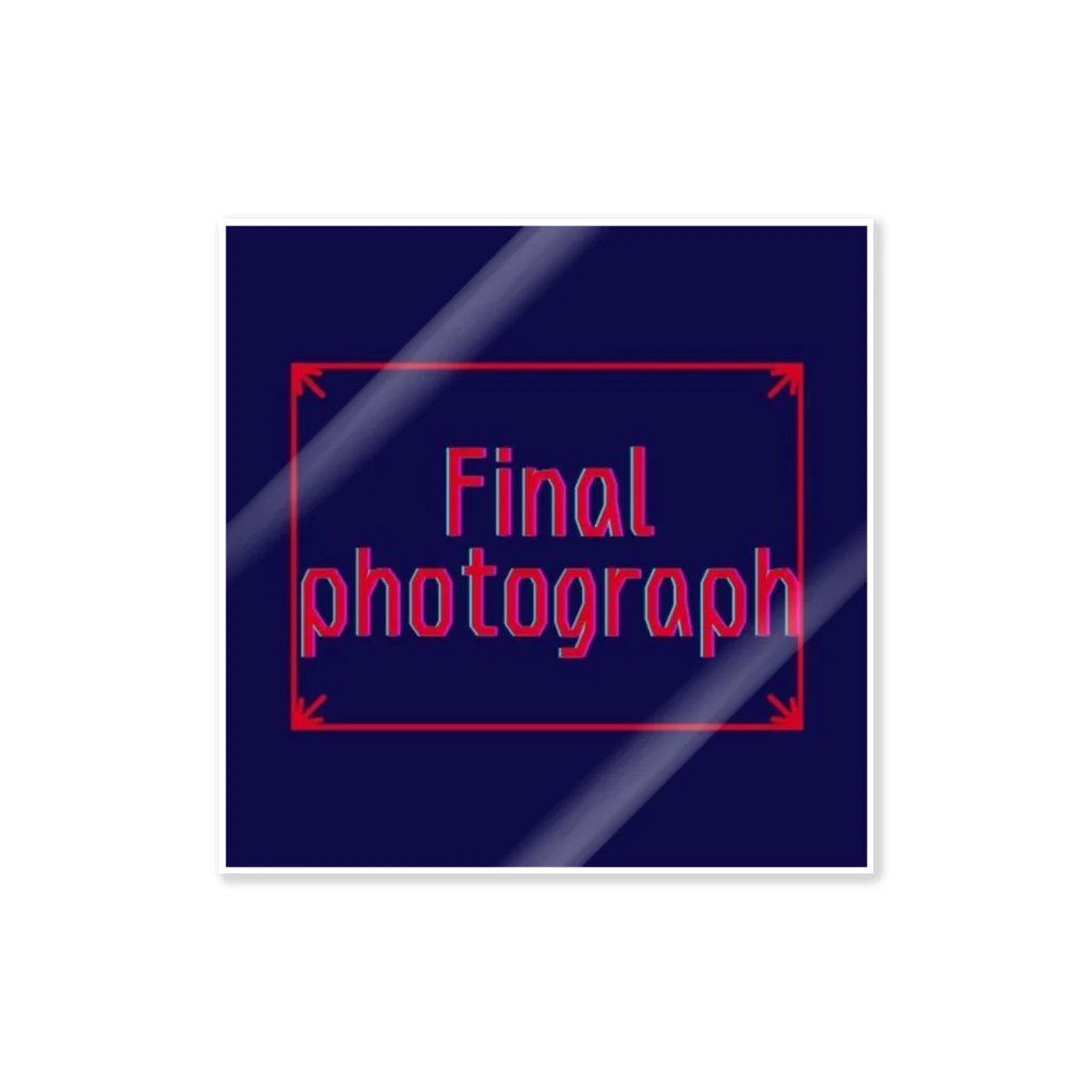 のののっぶの架空バンドその2  Final photograph Sticker