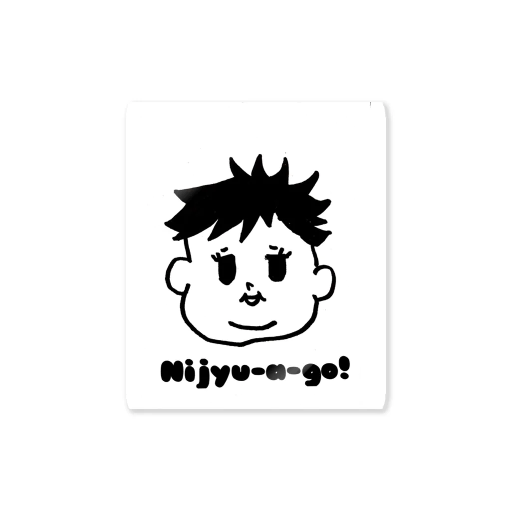 LLP-babyのNijyu-a -go!多毛girl Sticker
