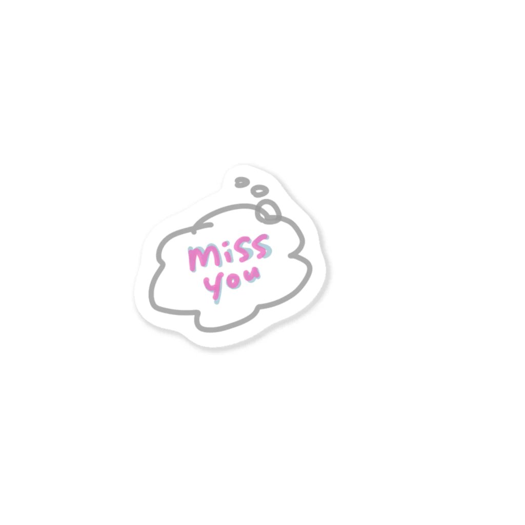 mischiefのmiss you ステッカー