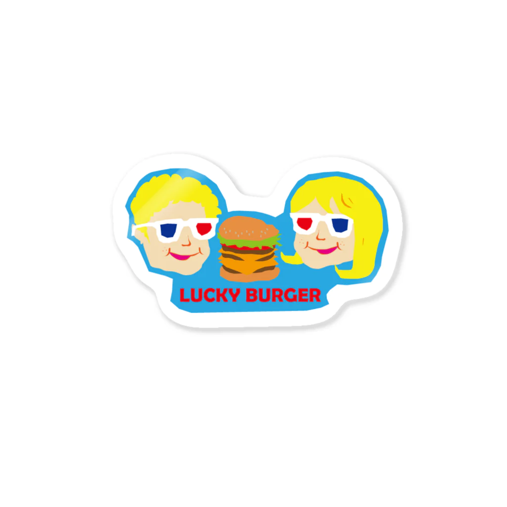 Dream ShakeのLUCKY BURGER Sticker