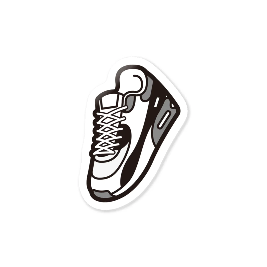 minyokのnice sneaker Sticker