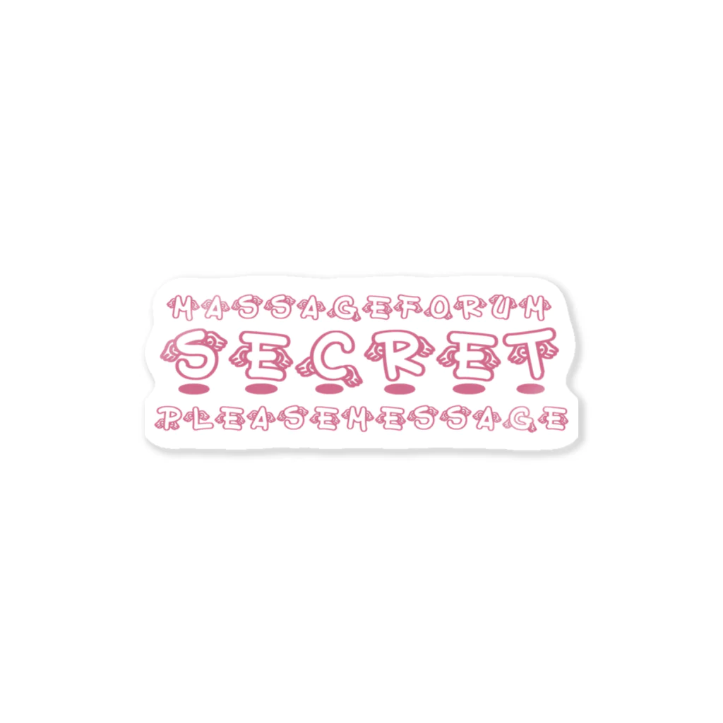 secretofficialgudzのrogosecond ステッカー