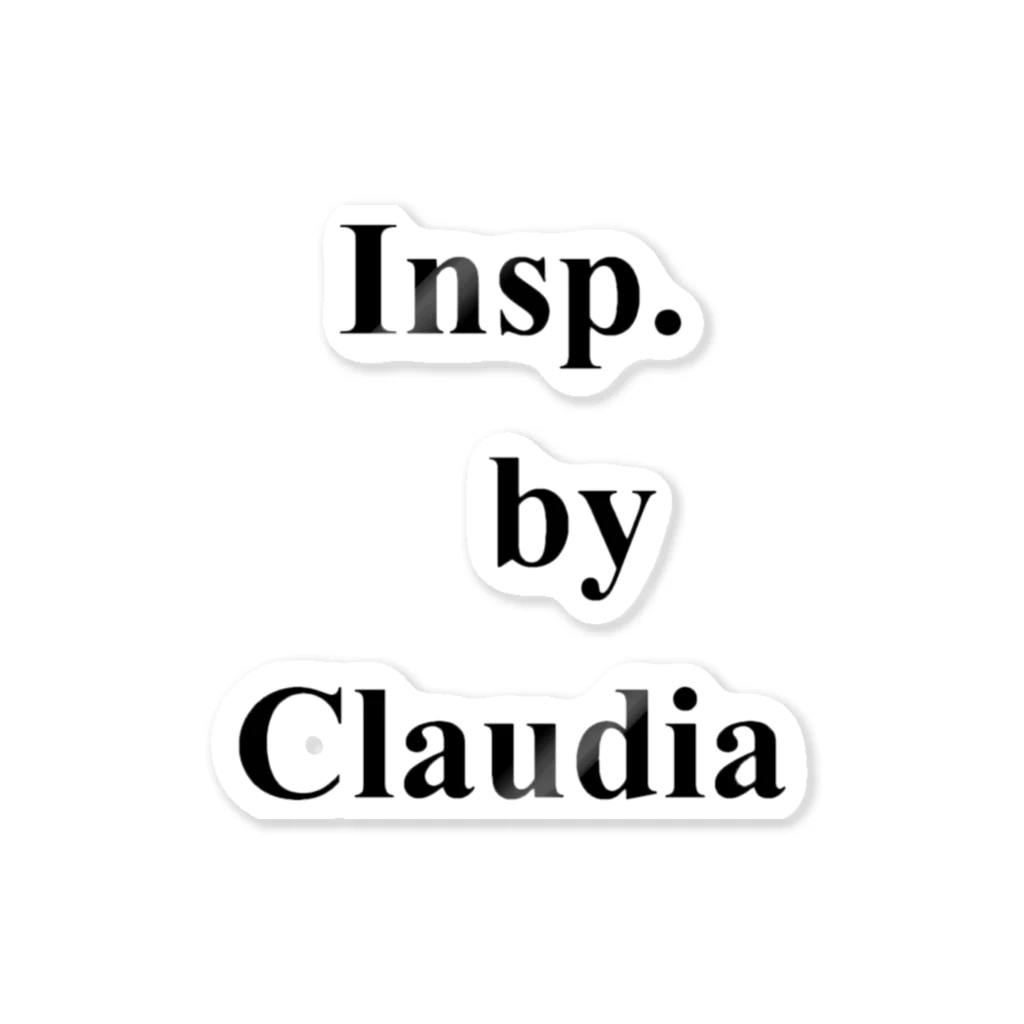 5T_5Wのinsp.byclaudia ステッカー