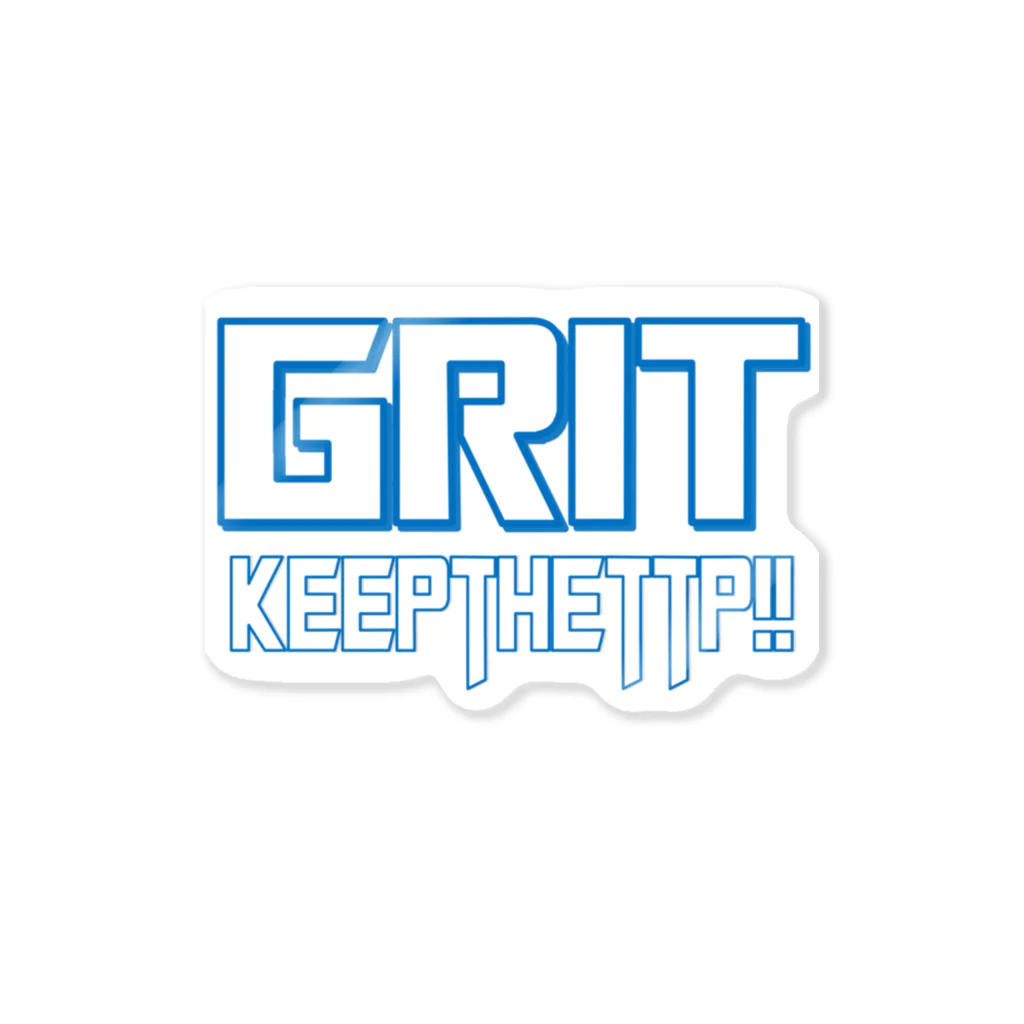 甲斐茶会（加平ガレージ）のGRIT Sticker