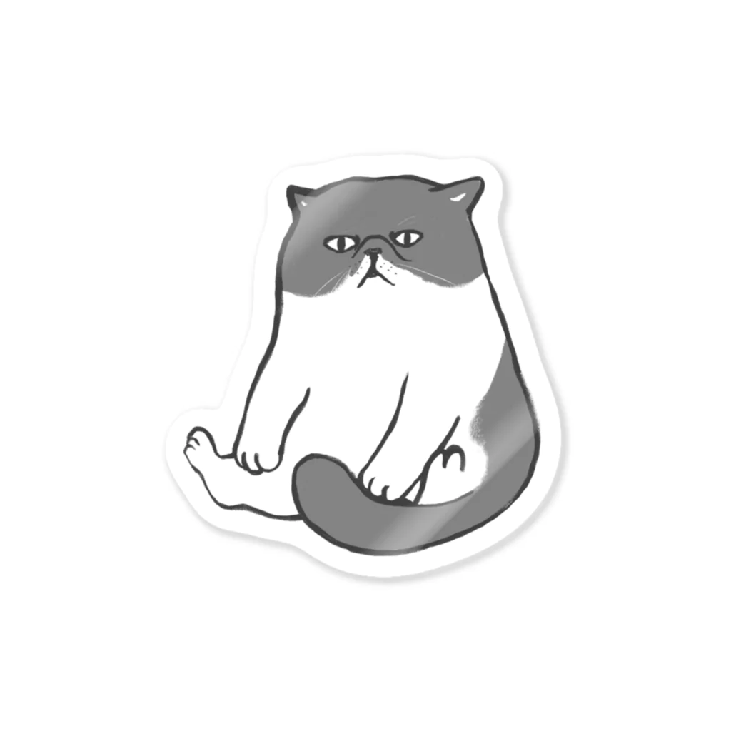 ぺろぺろぺろぺろ【せいこせんせい】のエキゾチックショートヘア 【せいこせんせい】猫ちゃん Sticker