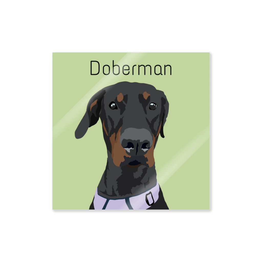 Liv🐾のDoberman ステッカー