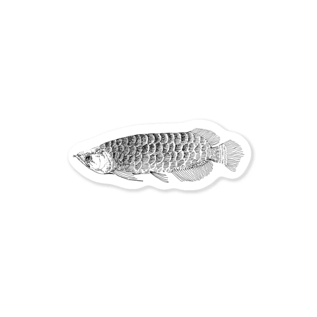 kisui-ikiのarowana Sticker