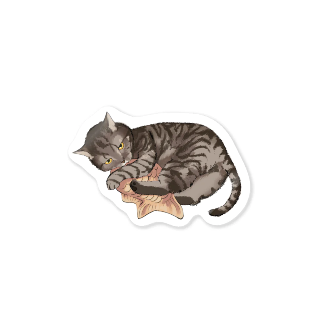 風花うろこのけりけりジルくん Sticker