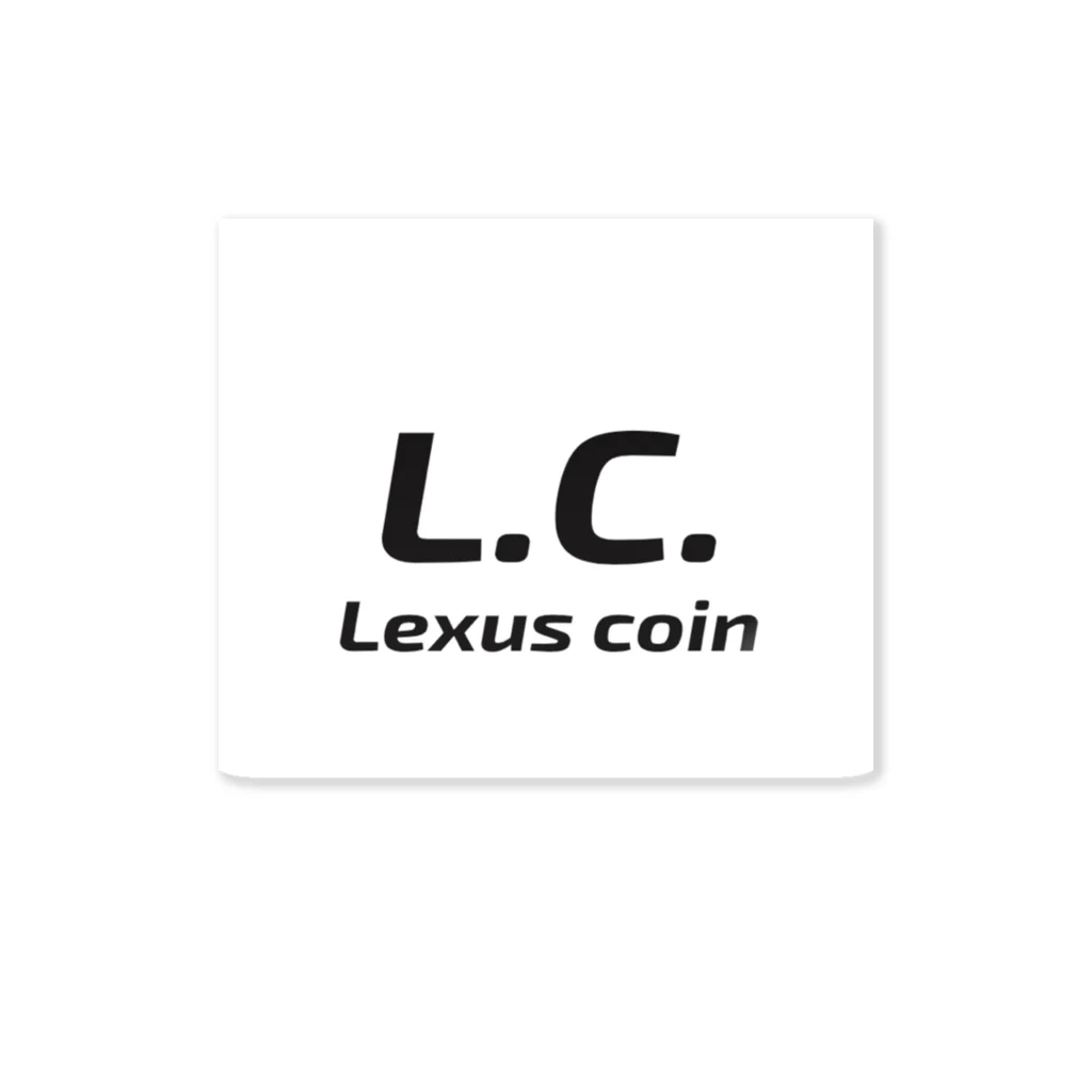 Lexus coinのLexus coin ステッカー