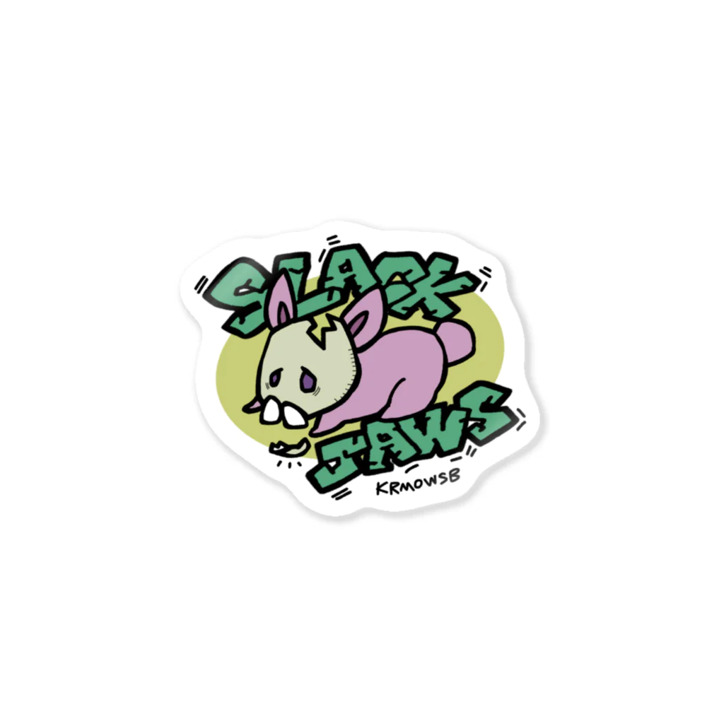 Kurumiのslack jaws Sticker