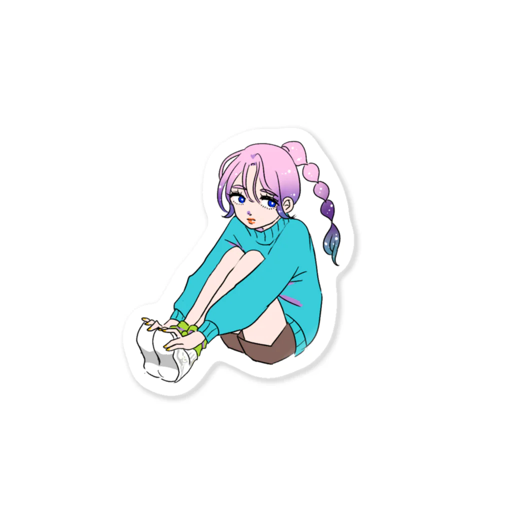 イタリアンクマのエモ女子シリーズ Sticker