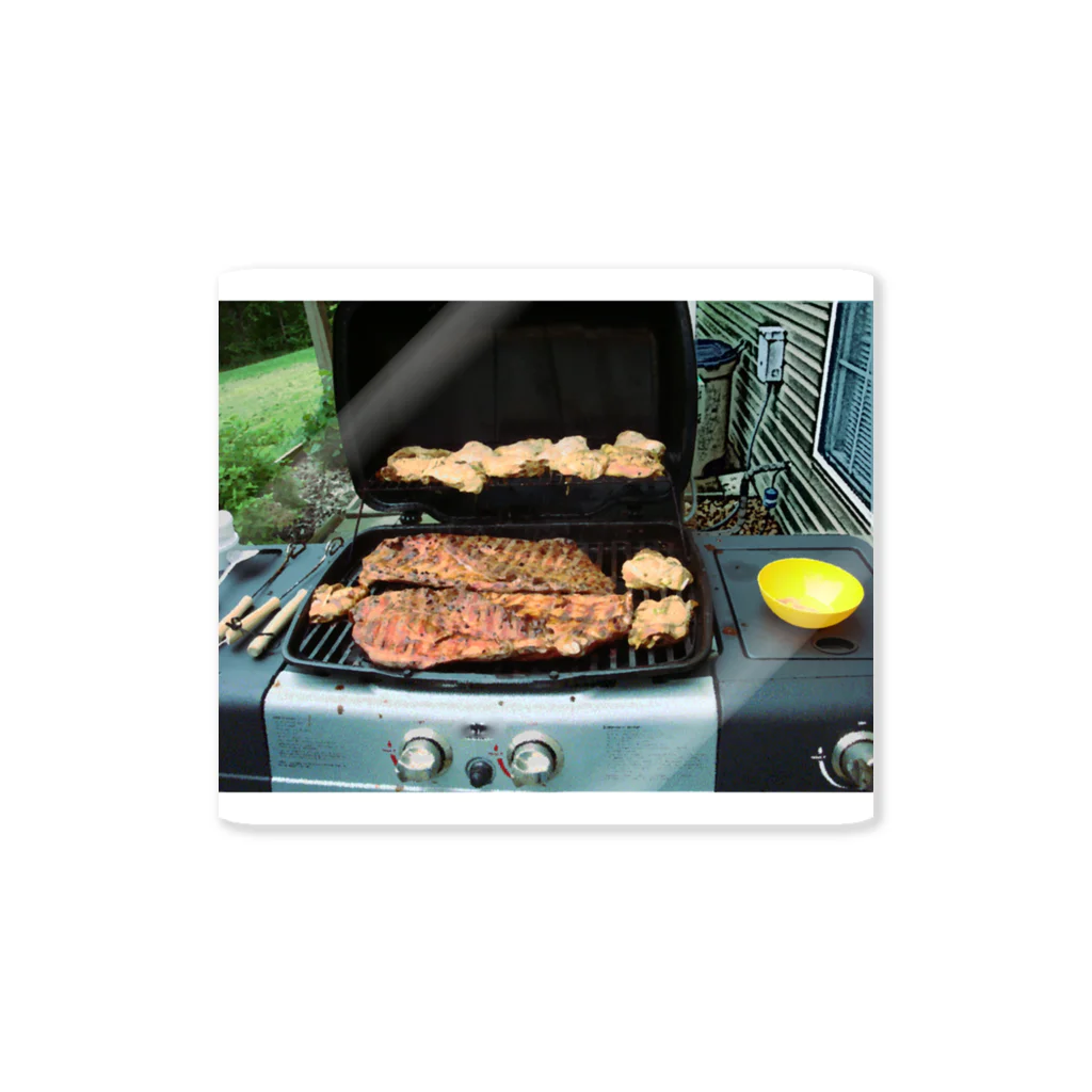 thatoneusernameのアメリカンBBQ Sticker