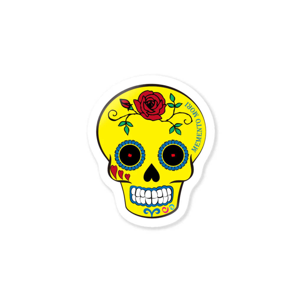 I_drink_milkteaのmemento mori Sticker