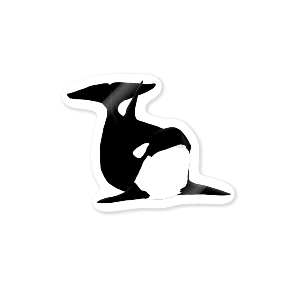 orca_miのシャチホコなシャチ Sticker