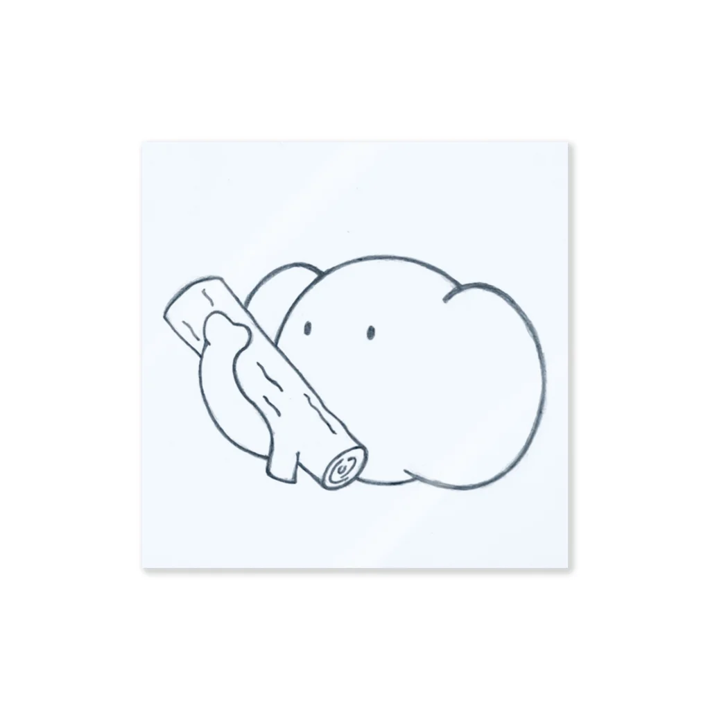 もくぞうのもくぞう Sticker