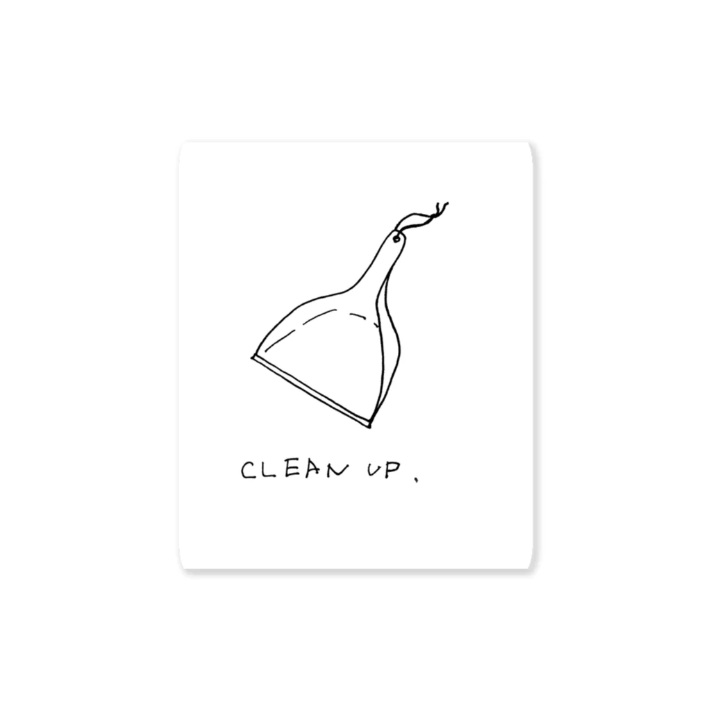 naho_8のCLEAN UP.〜サブキャラバージョン〜 ステッカー