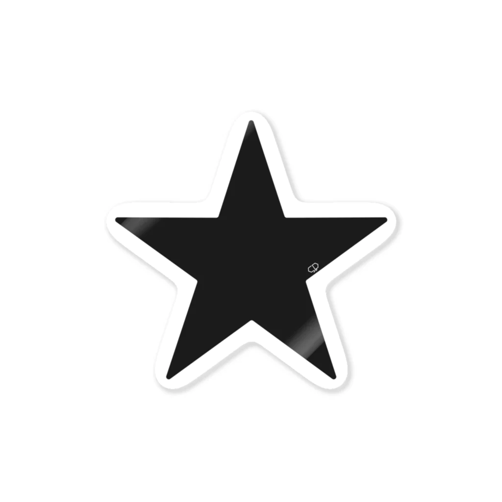 SYMBOLのBlack Star ステッカー