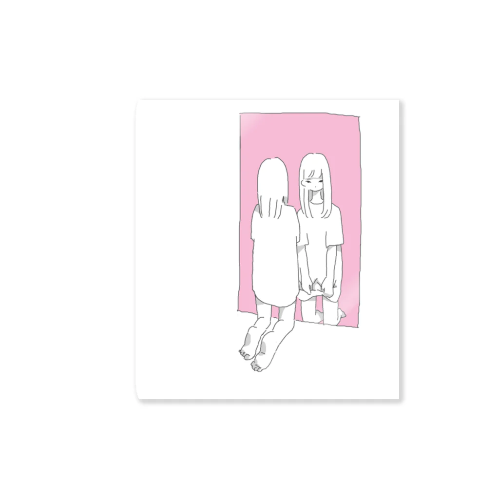 namnamのかがみ Sticker