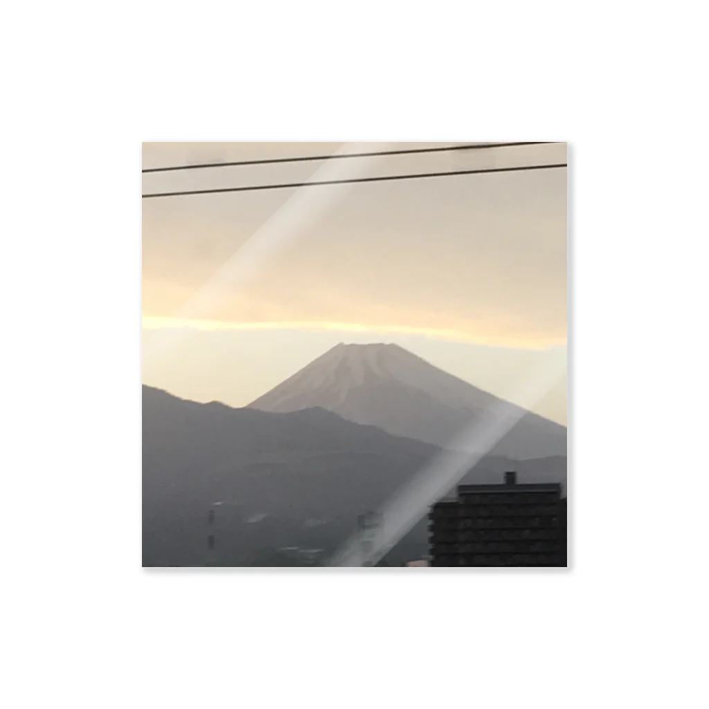 lEYwbsgjlZttATnの富士山 ステッカー