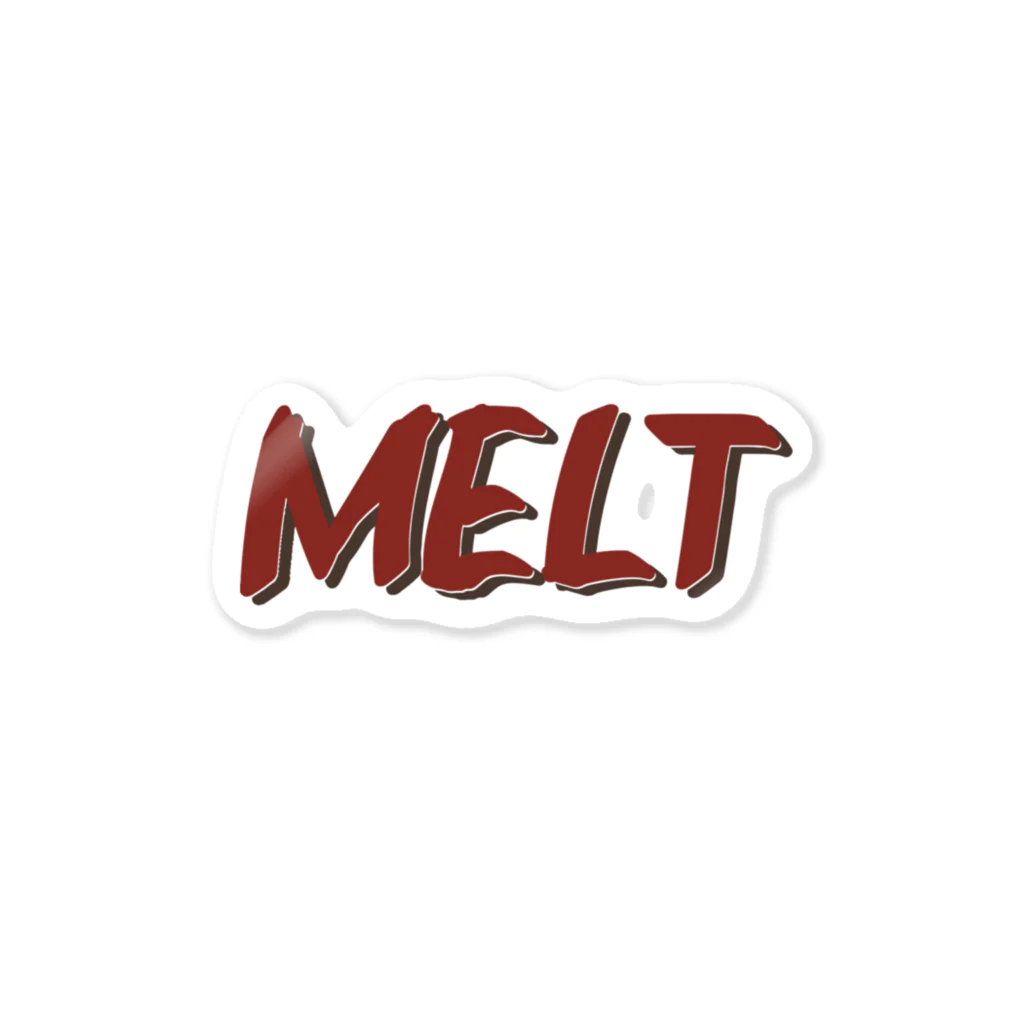 ミのMELT 18 ステッカー