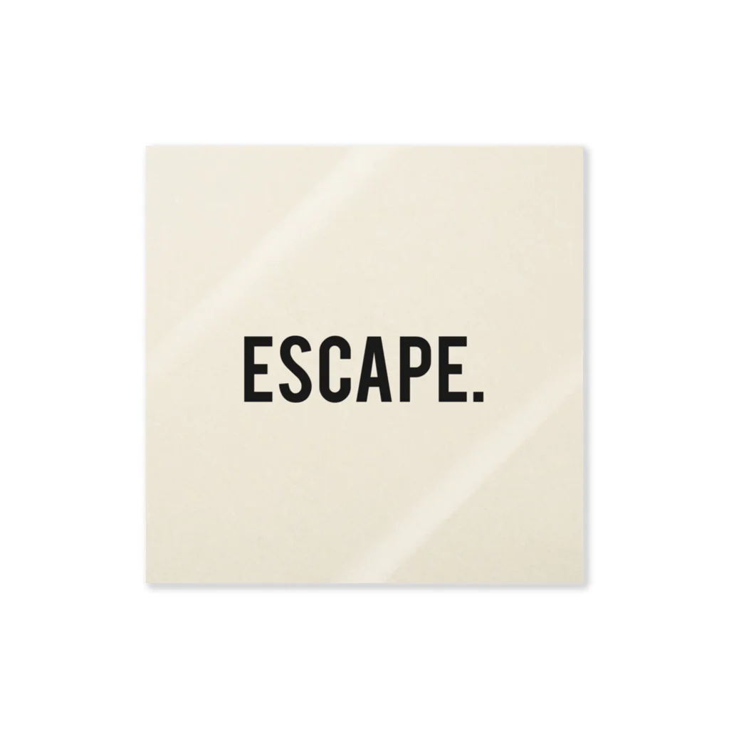 torpedoのESCAPE. Sticker