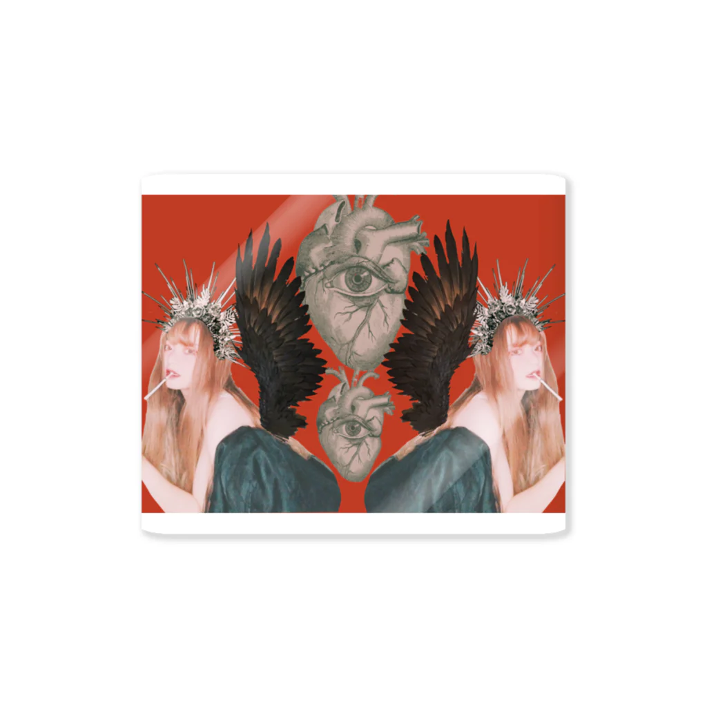 洋菓子店桃屋の悪魔の天使 Sticker