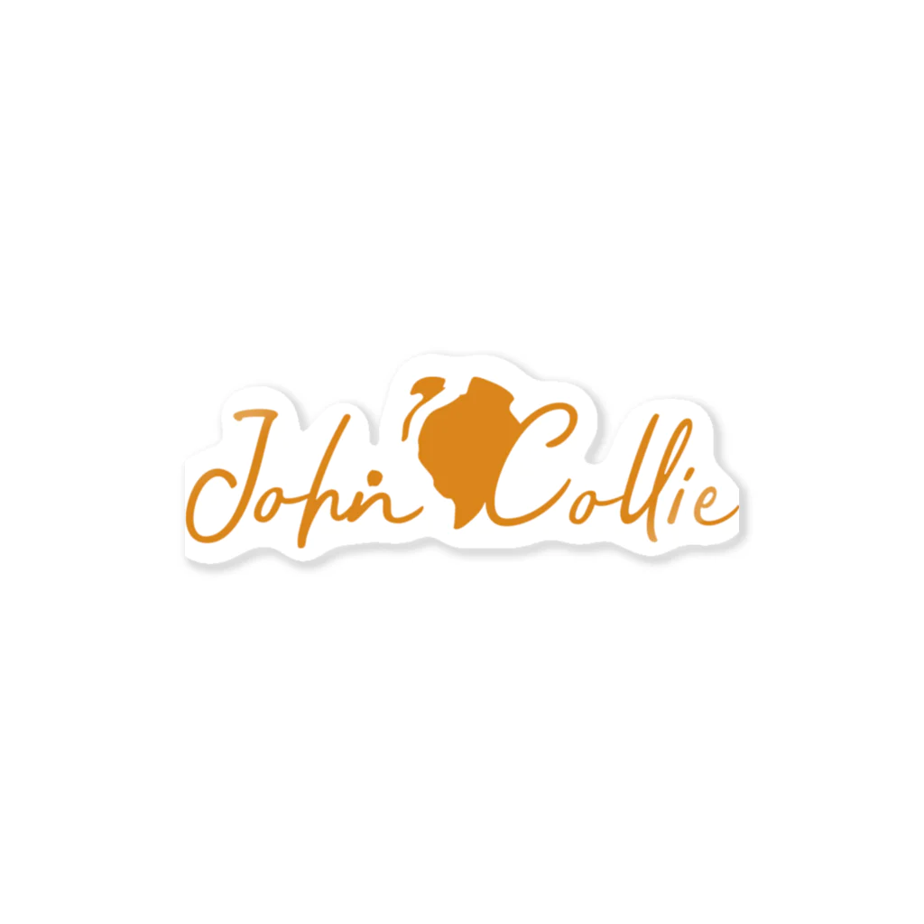 JohnCollie Official StoreのJohnCollieのステッカー Sticker