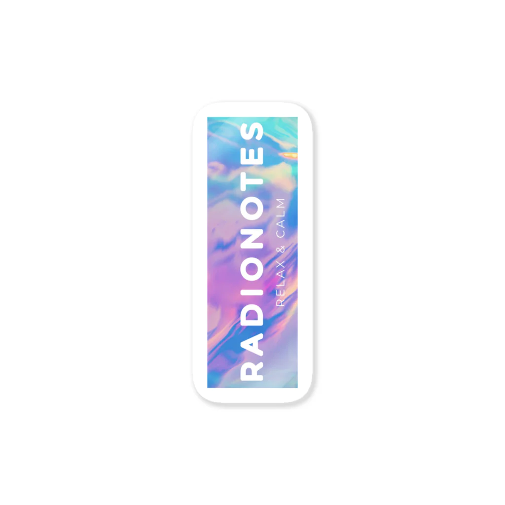 RADIONAUTS GOODS STOREのRADIO NOTES GOODS Sticker