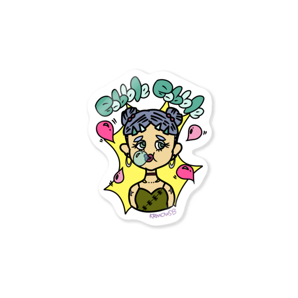 KurumiのBobble Bobble Sticker