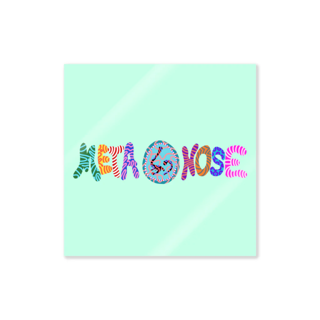 I AM METANOのMETA NOSE COLORFUL 2 Sticker