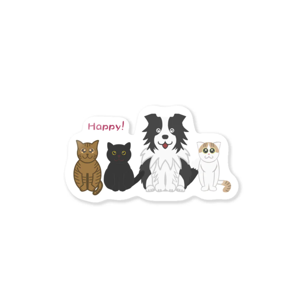 ボダコのレオの今日もHappy Sticker