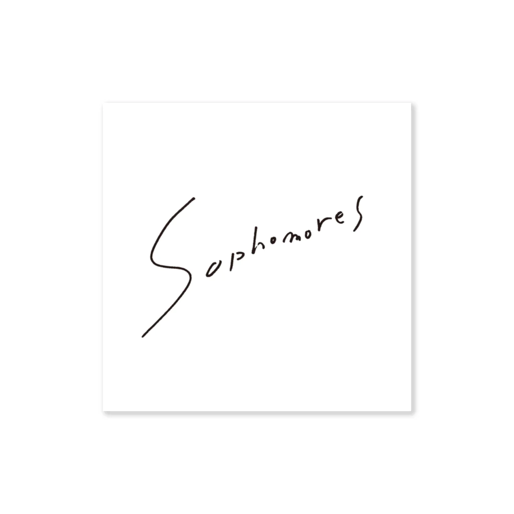 Sophomores_officialのSophomores_logo#1 ステッカー