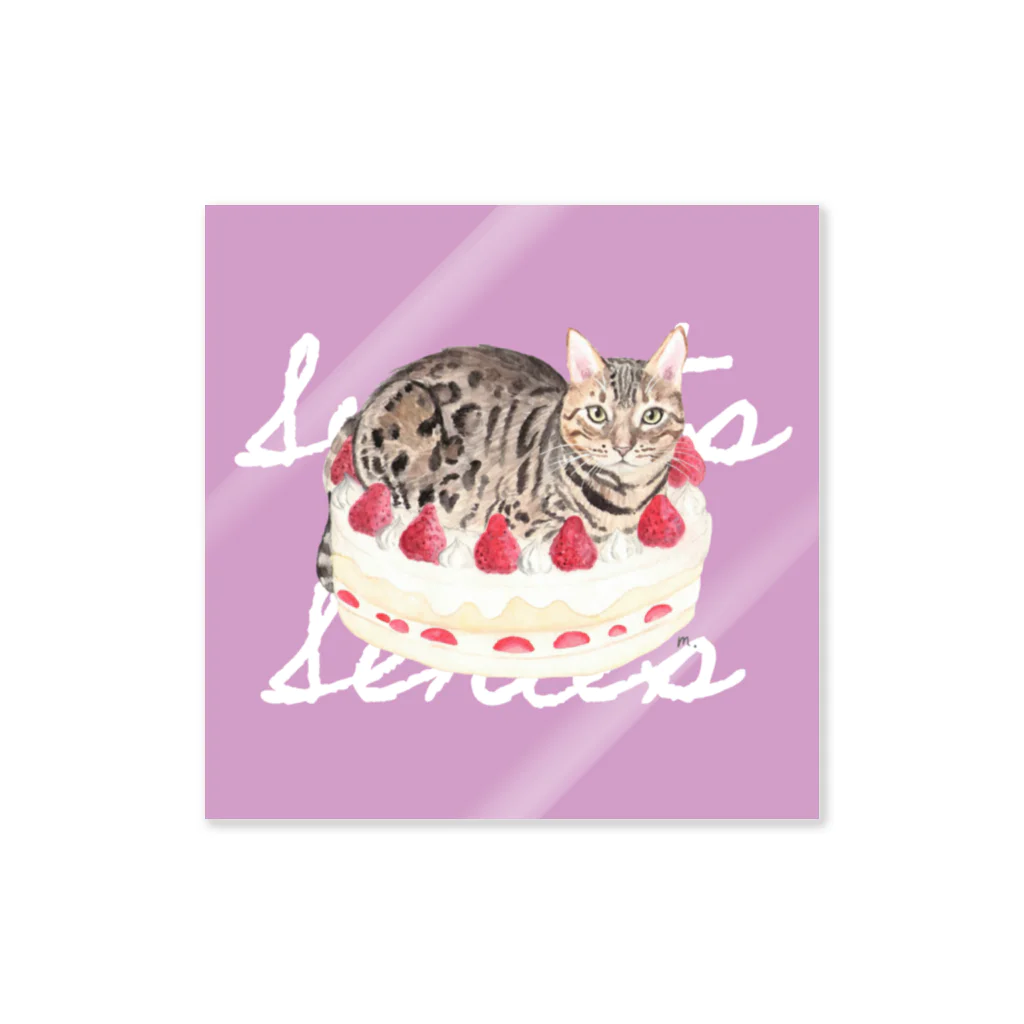 m.うちの子イラストのLEOちゃん✳︎sweets series Sticker