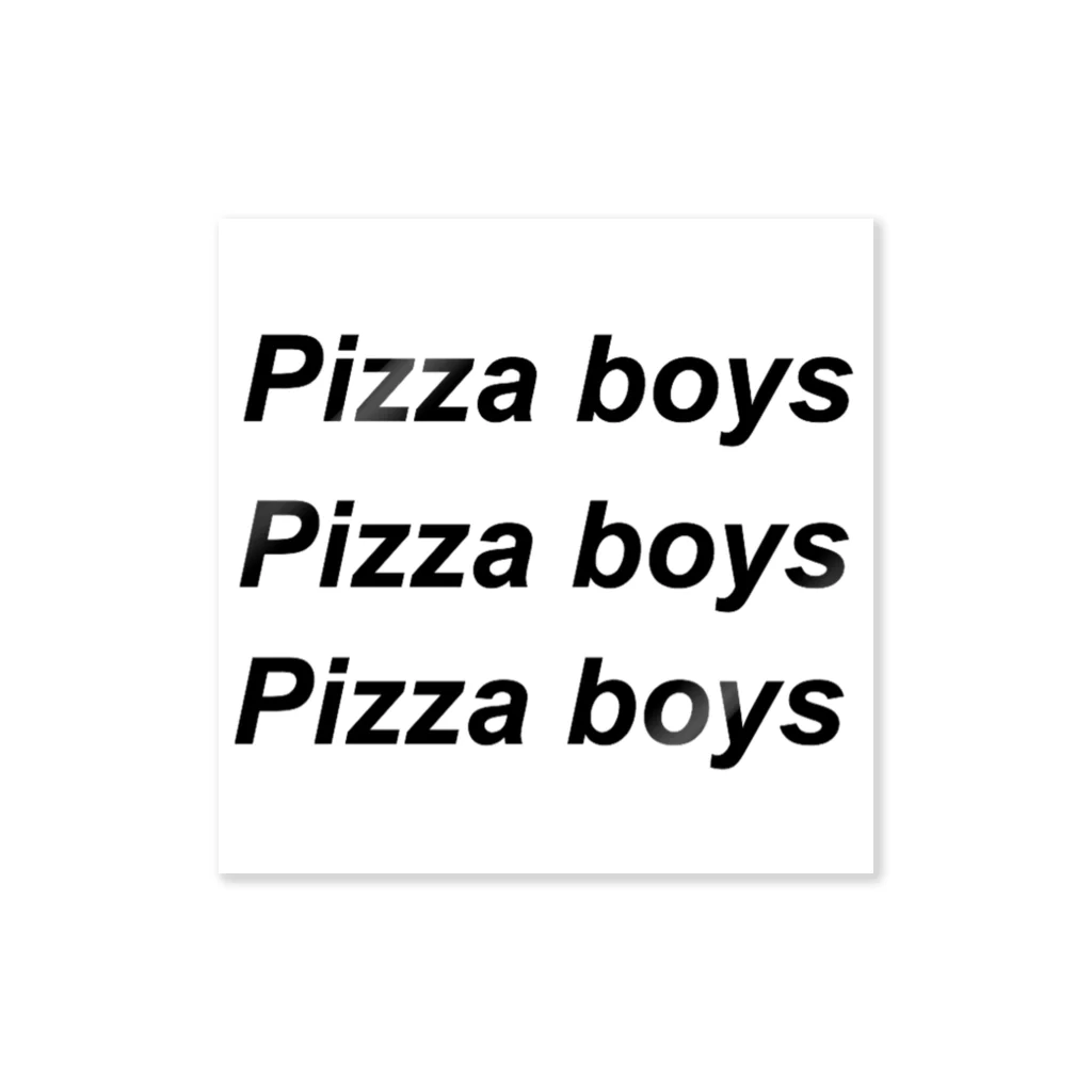pizza_boysのPizza boys ステッカー
