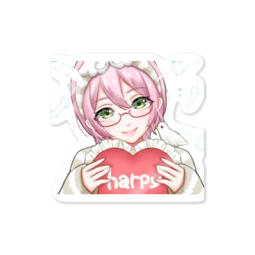 harpy's Shop🕊のお家ハピ Sticker