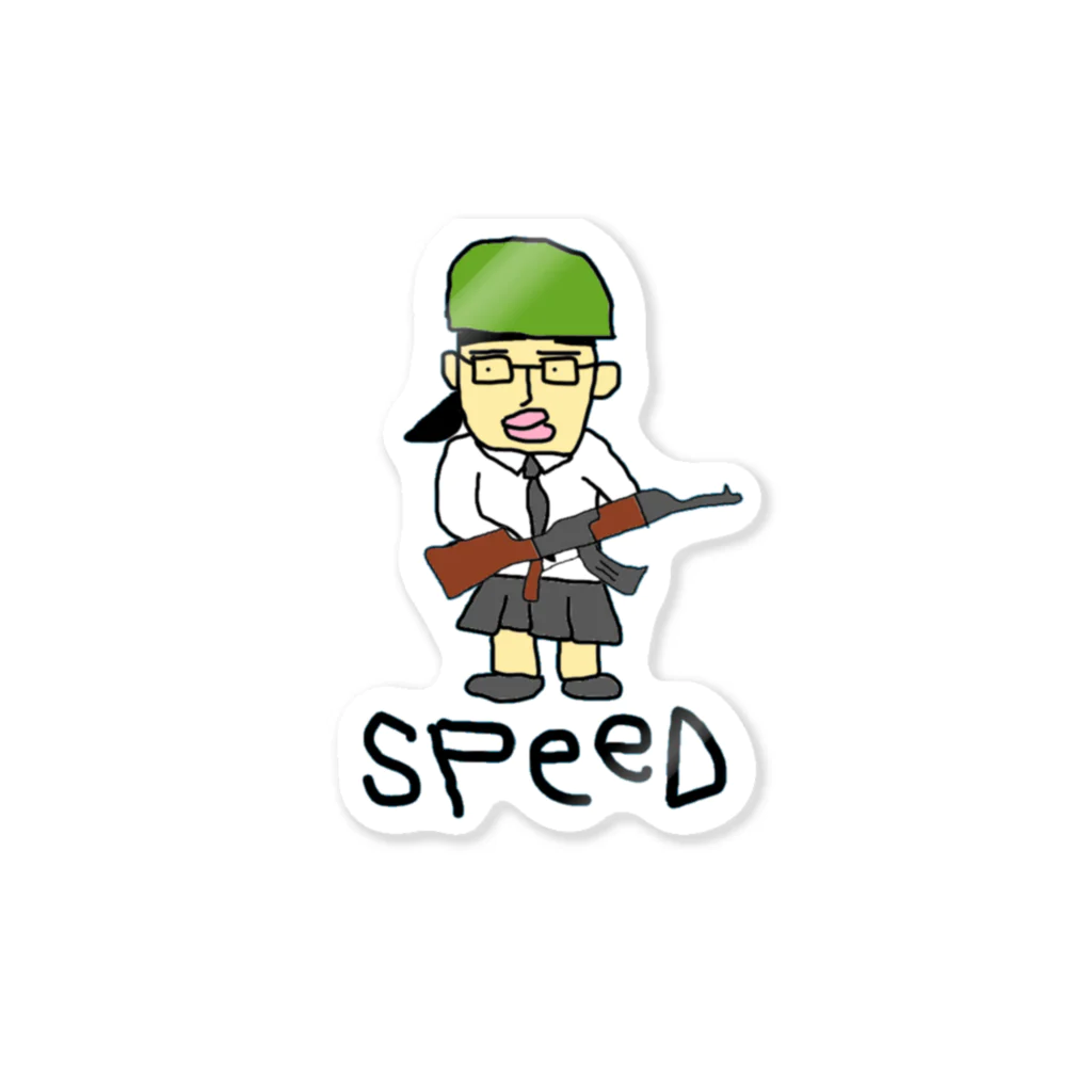 NickFactoryWEBSHOPのSPeeD ステッカー