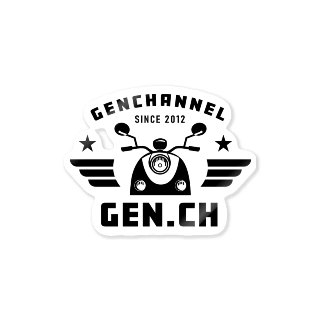 原付専門店　げんチャんねるのGEN CH. Sticker