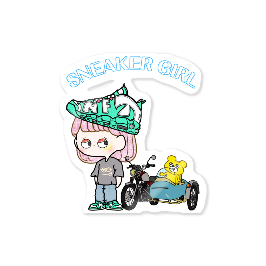 SNEAKER GIRLのSNEAKER  GIRL ステッカー