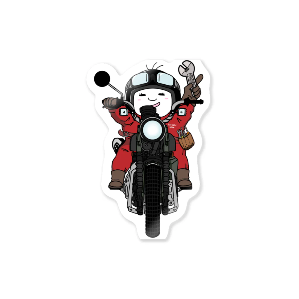 ひろしバイクどっとこむ｜オリジナルショップの「hiroshibike」ジャンクライダー① Sticker