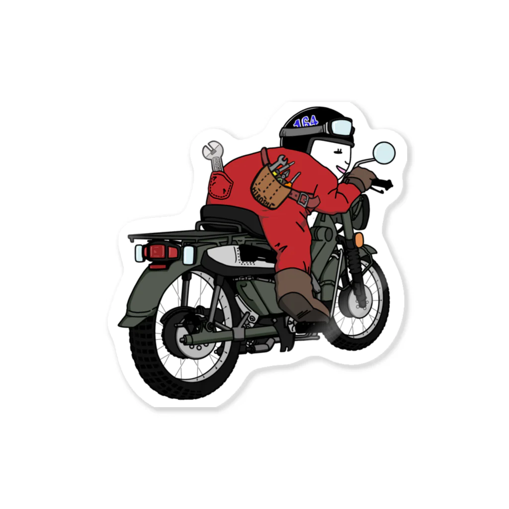 ひろしバイクどっとこむ｜オリジナルショップの「hiroshibike」ジャンクライダー② Sticker