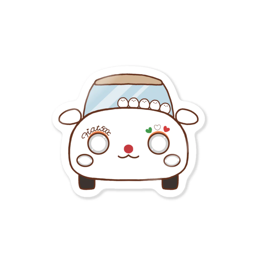 梨農園🍐の天使のFIAT Sticker